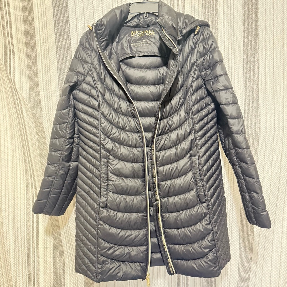 Michael Kors Women's Black Puffer Coat